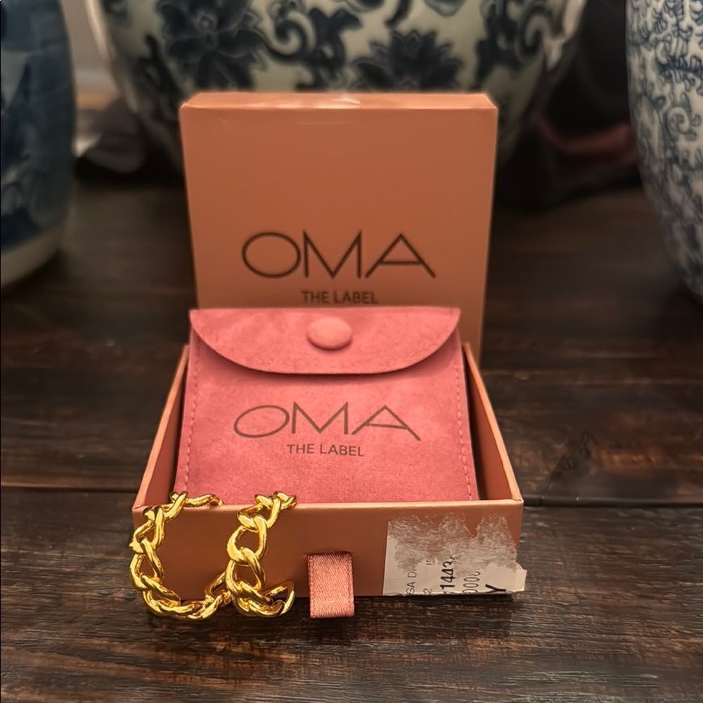 OMA The Label Chainlink Earring (no back)